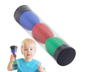 Egg Shakers - ABS 4.5 x 4.5 x 19 cm | Maracas Child Mini, School Percussion Learning | Fun Musical Awakening Tool for Classroom Practical Rhythmic Everyday