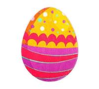 Egg Shaped Carpet Doormat Slip Washable Cartoon Bunny Carpet With Slip Rubber On The Back Can Be As A Welcome Mat Decoration 062701