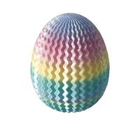Egg-Shaped Teaser Puzzle Box - Secret Compartment For Educational Toy To Focus & Critical Thinking Brains Teaser Gift Box