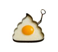 Egg Shaper for Frying Pan | Unique Shape Fried Egg Mold,Scratch-Proof Anti-Slip Shaping Mould, Quick-Release Kitchen Gadget for Home Meal Prep Kids Breakfast Sandwich