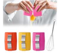 Egg Shell Opener, 3 Pieces Portable Egg Opener Tool Egg Cracker Cutter Handheld Egg Cracker Separator Tool Egg Cutting Tool Eggshell Opener Kitchen Egg Shell Cutter Tool