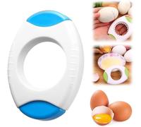 Egg Shell Opener - Durable Stainless Steel Egg Cracker Tool | Quickly Cut and Separate Ovum Tops for Soft, Medium, and Hard-Boiled Ovum | The Ideal Kitchen Utensil for Quick Breakfasts