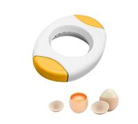 Egg Shell Opener, New Practical Egg Topper Cutter, for Soft Shell Or Hard Boiled Egg, Kitchen Gadget Shell Breaker, Quickly Cutting Off The Tops of Cooked Eggs (Yellow)