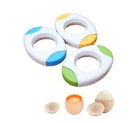 Egg Shell Opener, New Practical Egg Topper Cutter, for Soft Shell Or Hard Boiled Egg, Kitchen Gadget Shell Breaker, Quickly Cutting Off The Tops of Cooked Eggs (Yellow+Blue+Green)