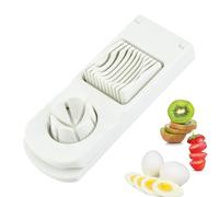Egg Slicer | 2 in 1 Multipurpose Kitchen Egg Slicer | Vegetable Fruit Chopper Tool for Boiled Eggs, Tomato, Onion, Avocado, Cherry, Strawberry, Grape,