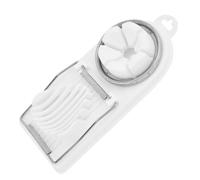 Egg Slicer | Heavy Duty 2-in-1 Fruit & Vegetable Cutter, Multi-Purpose Kitchen Accessory | Hard Boiled Egg & Cheese Slicing Tool for Mushroom, Kiwi, Strawberry, Banana and Quick Prep Gadgets