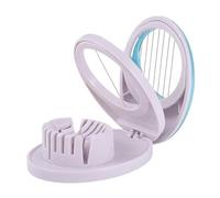 Egg Slicer | Multifunctional Stainless Steel Wire Cutter Hard Egg Cutter | Mushroom Fruit Chicken Slicer Kitchen Accessory Breakfast Home