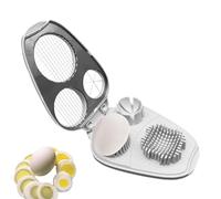 Egg Slicer - Multipurpose Egg Cutter Tool, Stainless Steel Wire Slicer for Hard Boiled Eggs | Kitchen Gadget for Slicing Strawberry Mushroom Soft Fruit Luncheon Meat Salad Fancy Cutting Use