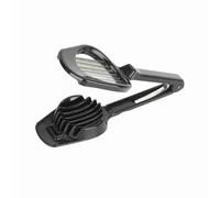 Egg Slicer,Mushroom Tomato Fruit Cutter with Long Handle Slicer,Strawberry Egg Cutter,ABS Alloy Stainless Steel Blades,for Hard Boiled Eggs,Strawberries,Mushrooms,and Soft Fruits