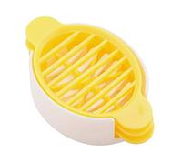 Egg Slicer, PP Plastic Soft Fruits Slicing Cutter with Comfortable Handle Egg Cutter Egg Chopper for Slice Boiled Eggs and Preserved Eggs