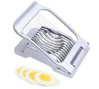 Egg Slicer, Professional Egg Divider, 304 Stainless Steel Cutting Wire, Egg Slicer Tool for Round and Oval Slices, Potato Slicer, Egg Harp, Strawberry Slicer, Kitchen Gadget