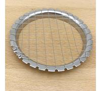 Egg Slicer, Stainless Steel Eggs Cutter, Mushroom Cutter Tomato Sectioner Potato Press Machine Splitter Multi Purpose Slicer for Slicing Potatoes, Carrots, Mushrooms(Size:Diameter: 89 mm)