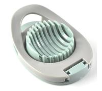 Egg Slicer with Stainless Steel Wire Egg Slicer, Multifunctional Egg Cutter for Evenly Slicing Boiled Eggs Ham Banana and Strawberry(Green)