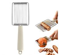 Egg Slicers,Luncheon Meat Spam Slicer,Egg Cutter,Stainless Tomato Ham Slicing,Fruits Cutter with Non-Slip Handle,for Hard/Soft Boiled Eggs,Hams,Avocados, Bananas, Onions, Soft Food and Fruits