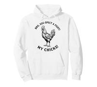 Egg-Spect A Fight Funny Rooster Farm Chicken Farmer Pullover Hoodie