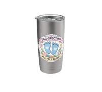 Egg Specting A Little Bunny Easter Pregnancy Announcement Stainless Steel Insulated Tumbler