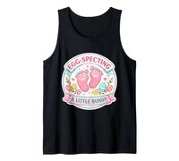 Egg Specting A Little Bunny Easter Pregnancy Announcement Tank Top