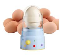 Egg Spinner, Egg Mixer Shaker, 6.1 Inches Manual Puller for Portable Blender, Cooking, Mixing, Home, Restaurant, Apartment, Travel, Camping, Rv, Trip, Family, BBQ, White