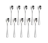 Egg Spoons Set Little Stainless Steel Spoons for Soft Boiled Egg Breakfast (6)