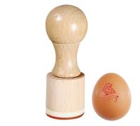 Egg Stamp 3.15x0.79x0.79 Inches,Chicken Egg Farm Stamp EggLabels Rubber Stamper | ExquisiteEgg Inking Eggs Markers For Fabric, Paper