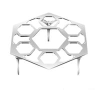 Egg Steamer Rack, 17 * 19.5 * 6.7cm Stainless Steel Egg Steamer Rack Stackable Steamer Trays For Combo For Pot Cook