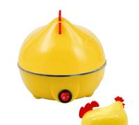 Egg Steer,7-Egg Capacity Chicken Mold Quick Boiled Egg Machine | Hard/Medium/Soft Boiled Egg Machine with Auto Shut-Off, Electric Egg Thieving Novent