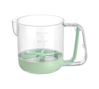 Egg Stir Cup - Hand Press Cream Mixer, Measuring Scale Cup Multifunctional Manual, Whisk Beater Kitchen Baking Cooking Tool | Portable Egg Mixing Container Durable for Home Chef Dessert Preparation