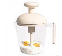 Egg Stir Cup | Hand-Pressed Drinks Mug Egg Mixer,550ml Leak-Proof Mixer Tool Leak-Proof Kitchen Equipment for Beverage Batter Shake Cream Butter