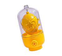 Egg Stirrer, Portable Egg Turner, Egg Pudding Maker, Manual Pull Type Golden Egg Maker, Silicone Manual Egg Stirrer, White Yolk Mixer, Fabri