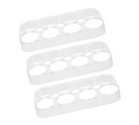 Egg Storage Box 4pcs Pp 8-slot Detachable Universal Egg Tray | Refrigerator and Kitchen Countertop, Organiser Design, Fresh Storage Box for Daily Use