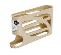 Egg Storage in the Fridge, 4 Tier Automatic Rolling Stackable Organizer, Sliding Egg Rack | For Worktop Cabinet Shelf Pantry Dining Table Kitchen