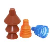 Egg suction cup, spherical special manipulator vacuum suction cup SBS30/32/36/37 industrial pneumatic accessories(Grass green)