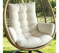 Egg Swing Chair Cushion Replacement, Waterproof, Soft, Breathable, Washable, Thickened Cushions for Outdoor Patio Hanging Chair, Indoor Garden Cocoon Hammock