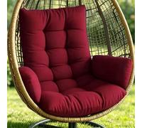 Egg Swing Chair Cushion Replacement, Waterproof, Soft, Breathable, Washable, Thickened Cushions for Outdoor Patio Hanging Chair, Indoor Garden Cocoon Hammock