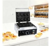 Egg Tart Crust Making Machine,Mini 8pcs Non-Stick Pie Crust Pressing Machine for Hotels, Bars, and Restaurants