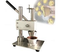 Egg Tart Press Machine, Manual Tool for Making Uniform Tart Shells, Pie Crusts, Savory Bases with Food-Safe Non-Stick Coating