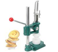 Egg Tart Press Machine with 5 Molds, Manual Tart Shell Forming Tool, Lever Press Dough Shaping,Control Thickness manuallys, Stable Base, for Bakery Home Kitchen and Dessert Shop