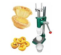Egg Tart Pressing Machine, Manual Custard Tart Shell Molding Tool for Home and Professional Use, Ideal for Cakes and Pastries