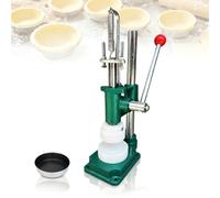 Egg Tart Shell Pressing Machine, Manual Press for Tart, Pie, Tartlet, Muffin Base Making, Non-Stick Coating, 100×97×24mm Mold, Commercial Use