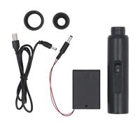 Egg Tester Light, USB Rechargeable LED Egg Candler Tester with 2 Soft Rubber Ends for Chicken Duck Quail Eggs, Cool Bright Candling Lamp for Egg Development Monitoring