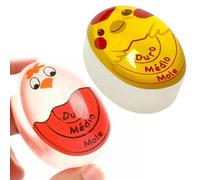 Egg Timer 2 Pack - Color Changing Boil Egg Timers for Perfect Soft, Medium, or Hard Boiled Eggs - Reusable Egg Boiler Timer for Kitchen Cooking Precision