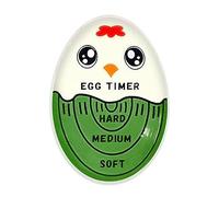 Egg Timer for Boiling Eggs Color Changing Cooking Egg Timer Changes Color When Done Soft Hard Boiled Egg Changing Egg Timer Thermometer Mini Indicator Timer Kitchen Gadgets Green