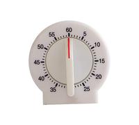 Egg Timers For Boiling Eggs Small Circular Timer Wind Up Rewind Timer Reminder For Students To Learn Gym (White, One Size)