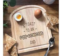 Egg & Toast Board | Breakfast Dippy Eggs Board | A Toast to an Egg-cellent | Dippy Eggs | Breakfast Board | Mothers Day | Fathers Day Gift (Dad)