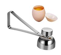 Egg Top Remover,Stainless Steel Shell Opener Egg Opener Kitchen Egg Opener Tool Egg Topper Eggshell Cutter Egg Cracker Opener Remover for Raw/Soft Hard Boiled Egg