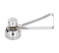 Egg Topper Cutter Eggshell Cutter Stainless Steel Egg Cracker Opener Remover Kitchen Tool Supply for Home Restaurant Use Silver 9.5x3.6x3.2cm
