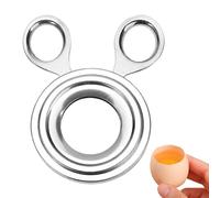 Egg Topper Cutter for Soft & Hard Boiled Eggs, Professional 304 Stainless Steel Shell Remover and Cracker Tool, Multifunctional Eggshell Scissors with Serrated Blade for UK Kitchens