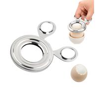 Egg Topper Cutter, Stainless Steel Boiled Egg Cutter, Egg Shell Scissors Slicer, Shell Remover and Top Opener for Soft Boiled Eggs, Egg Clipper, Kitchen Gadget, 3cm Opening