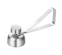 Egg Topper Stainless Steel Shell OpenerRemover Egg Shell Separator for Hard Soft Boiled Eggs for Raw Soft Hard Boiled Egg Egg Topper Eggshell Cutter Egg Cracker Opener Remover