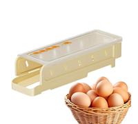 Egg Tray for Fridge | Stackable Space Saving - Egg Holder Dispenser for Home Bakers Restaurants Farm Motorhomes Apartments Offices Food Preparation Daily Cooking Kitchen Cabinet